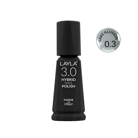 Layla Cosmetics 3.0 Hybrid Nail Polish N.3 Fake Illusion - Lac de Unghii Clasic