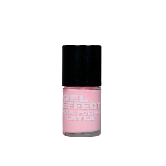 Layla Cosmetics Gel Effect Nail Polish N.02 Pinky Doll - Lac de Unghii Clasic