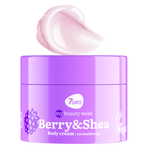 Crema de Corp 7DAYS Aromaterapie Fructe de Padure si Shea 250ml