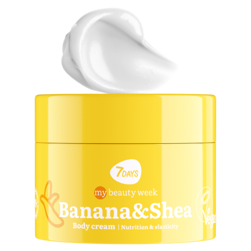 Crema de Corp 7DAYS Nutritie si Fermitate Banane si Shea 250ml