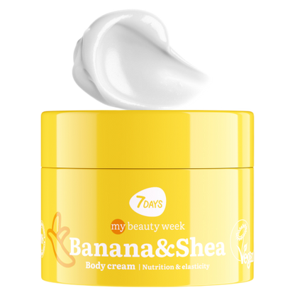 Crema de Corp 7DAYS Nutritie si Fermitate Banane si Shea 250ml