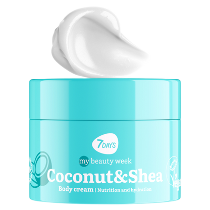 Crema de Corp 7DAYS Nutritie si Hidratare Cocos si Shea 250ml