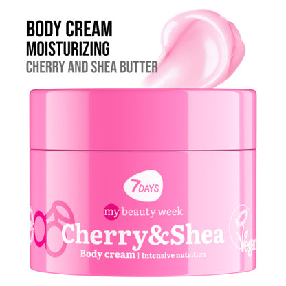 Crema de Corp 7DAYS Aromaterapie Nutritie Intensa Cirese si Shea 250ml