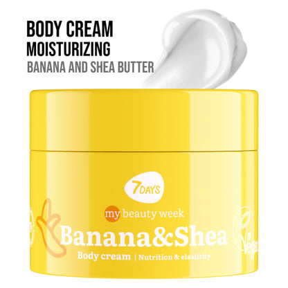 Crema de Corp 7DAYS Nutritie si Fermitate Banane si Shea 250ml