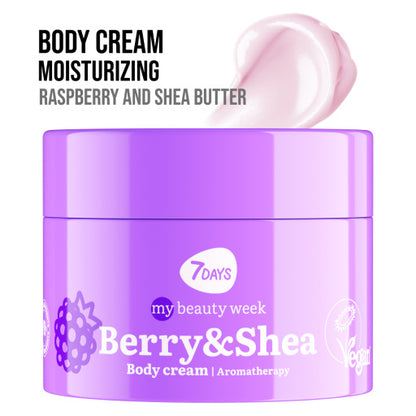 Crema de Corp 7DAYS Aromaterapie Fructe de Padure si Shea 250ml