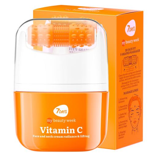 Crema de Fata 7DAYS My Beauty Week Radiance Vitamin C Massager 40ml