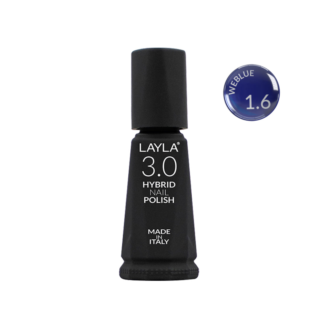 Layla Cosmetics 3.0 Hybrid Nail Polish N.16 Weblue - Lac de Unghii Clasic