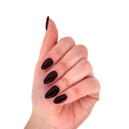 Layla Cosmetics Laylagel Polish N.10 Red Black - Gel UV, 10 ml