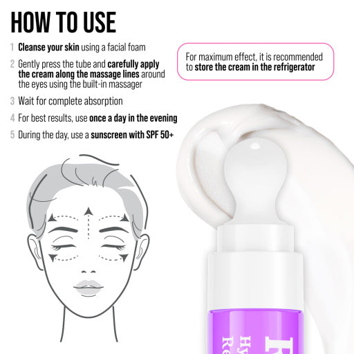 Crema pentru Ochi 7DAYS My Beauty Week Anti-Age Retinol Massager 18ml