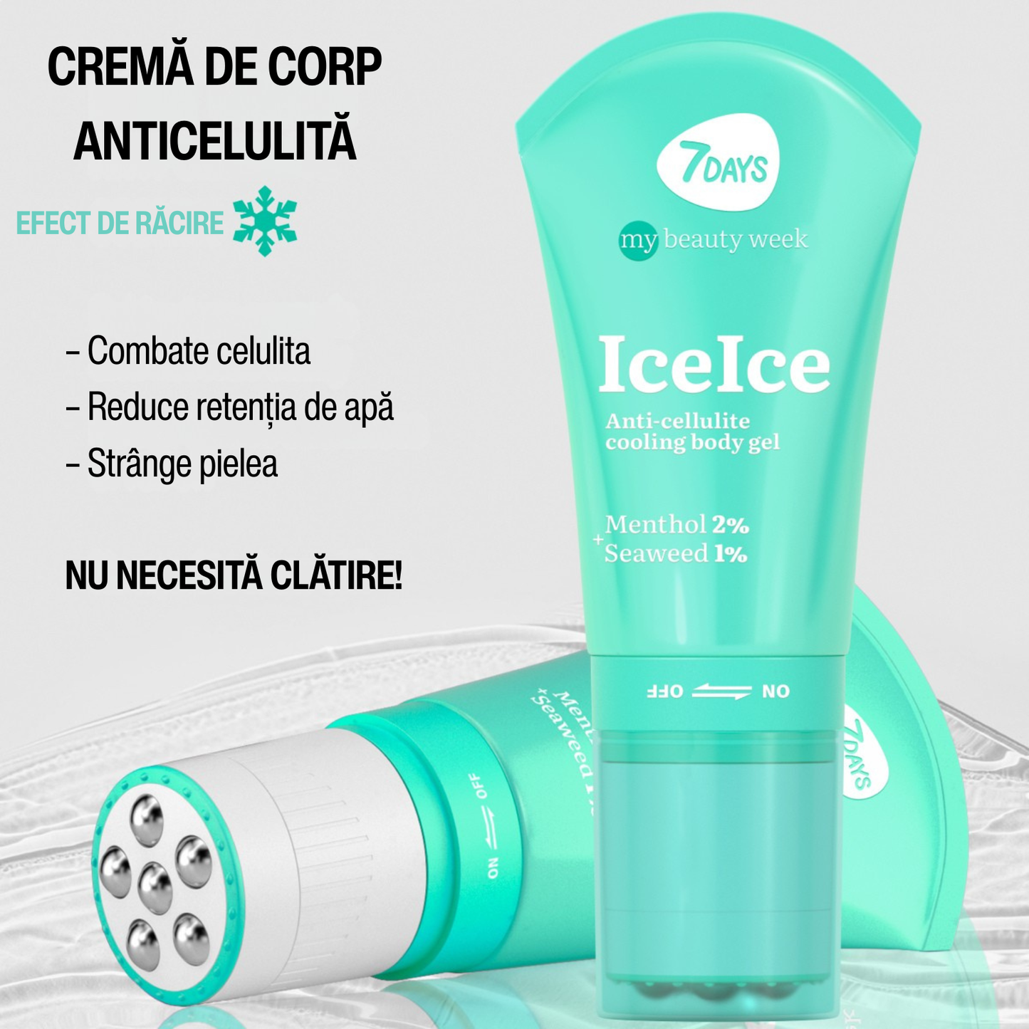 Crema Anti-Celulita 7DAYS My Beauty Week IceIce Cooling Body Gel 130ml