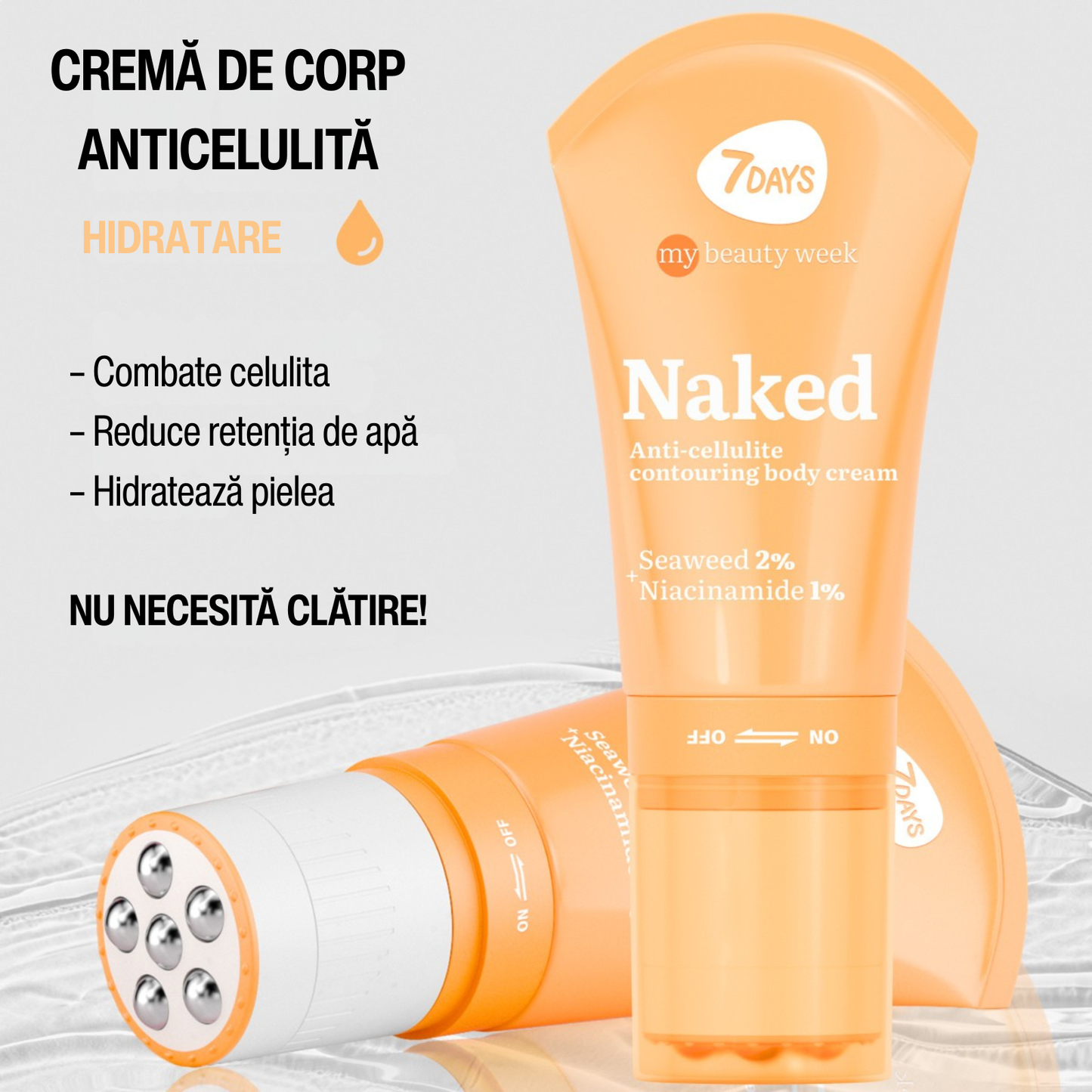 Crema Anti-Celulita 7DAYS My Beauty Week Naked Contouring Algae 130ml