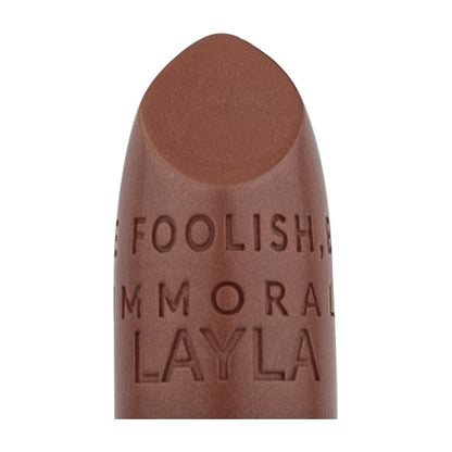 Layla Cosmetics Immoral Shine Lipstick No 13 1977 - Ruj Intens Hidratant