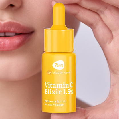 Ser Facial & Toner 7DAYS My Beauty Week Vitamin Elixir 1.5% Iluminator 20ml