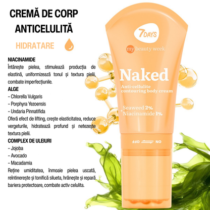 Crema Anti-Celulita 7DAYS My Beauty Week Naked Contouring Algae 130ml