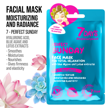 Set Cadou 7DAYS Beauty Week 7 Masti Faciale Sheet