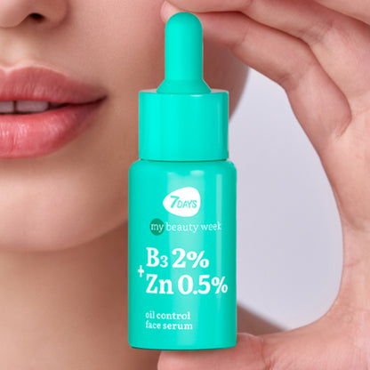 Ser Facial 7DAYS My Beauty Week B3 2% + ZN 0.5% Matifiant 20ml