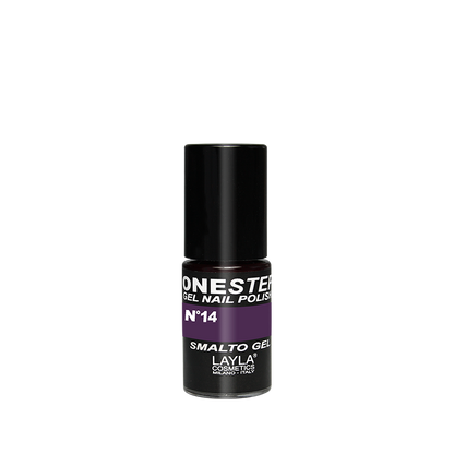 Layla Cosmetics One Step Gel Nail Polish N.14 Blackberry - Oja Semipermanenta