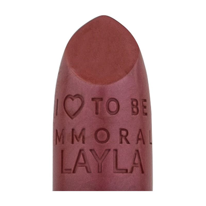 Layla Cosmetics Immoral Shine Lipstick No 15 Gypsy Queen - Ruj Intens Hidratant
