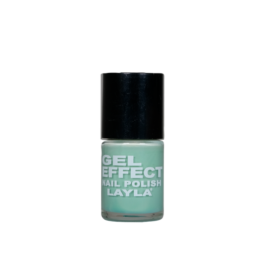 Layla Cosmetics Gel Effect Nail Polish N.16 Fiji Green - Lac de Unghii Clasic