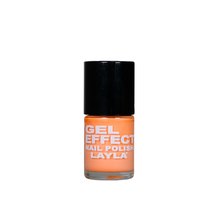 Layla Cosmetics Gel Effect Nail Polish N.17 Orangel - Lac de Unghii Clasic