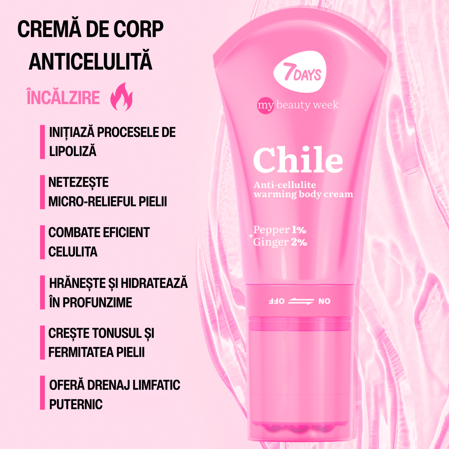 Crema Anti-Celulita 7DAYS My Beauty Week Brazil Cafeina Body Oil 130ml