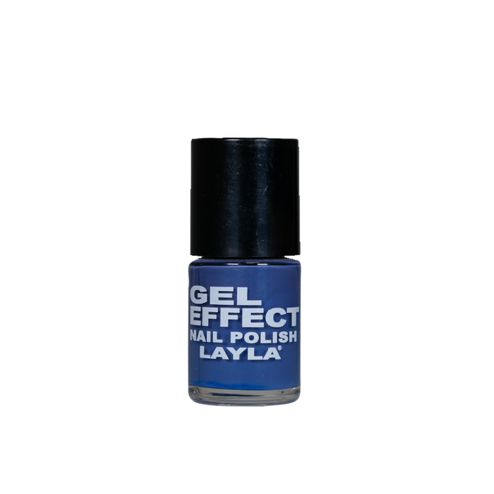 Layla Cosmetics Gel Effect Nail Polish N.18 Bahamas Blue - Lac de Unghii Clasic