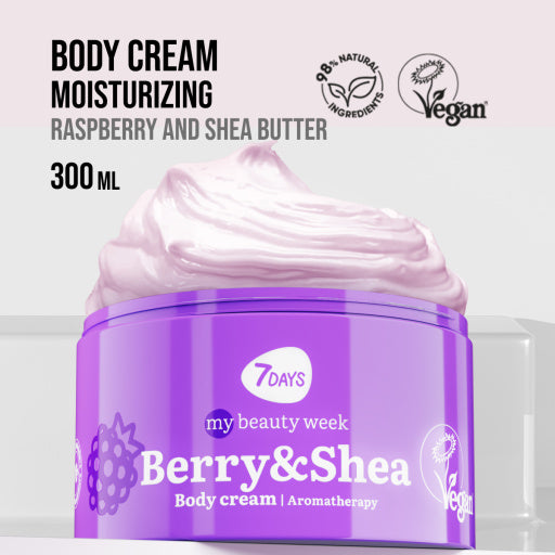 Crema de Corp 7DAYS Aromaterapie Fructe de Padure si Shea 250ml
