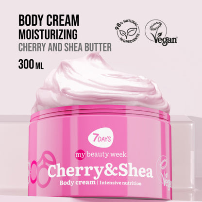 Crema de Corp 7DAYS Aromaterapie Nutritie Intensa Cirese si Shea 250ml