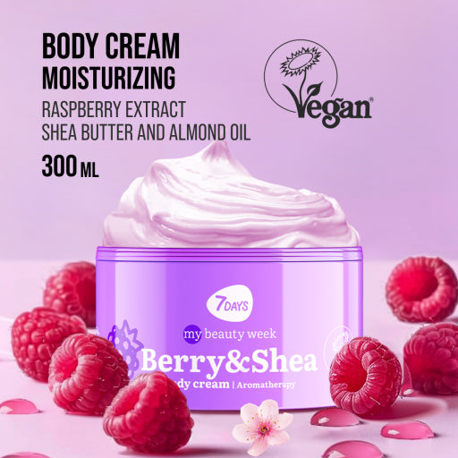 Crema de Corp 7DAYS Aromaterapie Fructe de Padure si Shea 250ml