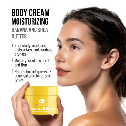 Crema de Corp 7DAYS Nutritie si Fermitate Banane si Shea 250ml
