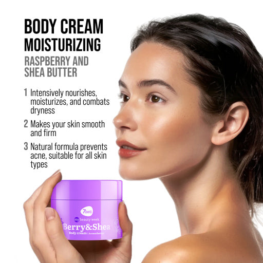 Crema de Corp 7DAYS Aromaterapie Fructe de Padure si Shea 250ml