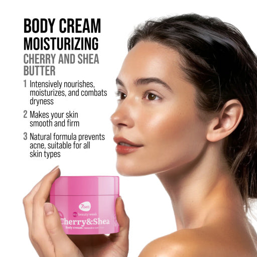 Crema de Corp 7DAYS Aromaterapie Nutritie Intensa Cirese si Shea 250ml