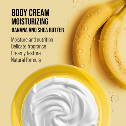 Crema de Corp 7DAYS Nutritie si Fermitate Banane si Shea 250ml