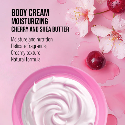 Crema de Corp 7DAYS Aromaterapie Nutritie Intensa Cirese si Shea 250ml