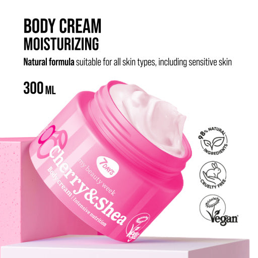 Crema de Corp 7DAYS Aromaterapie Nutritie Intensa Cirese si Shea 250ml