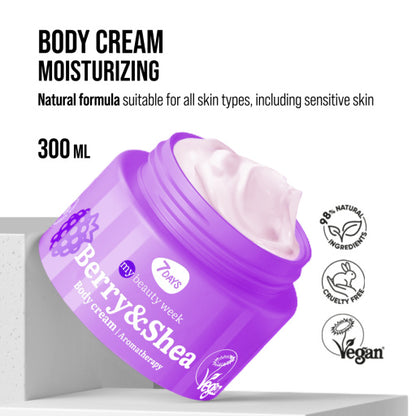 Crema de Corp 7DAYS Aromaterapie Fructe de Padure si Shea 250ml