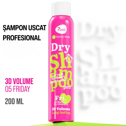 Sampon Uscat 7Days Long-Lasting Formula 3D Volume 200ml
