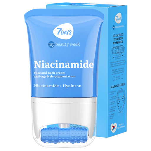 Crema de Zi Anti-Rid 7DAYS My Beauty Week Niacinamide Fata si Gat 80ml