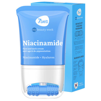 Crema de Zi Anti-Rid 7DAYS My Beauty Week Niacinamide Fata si Gat 80ml