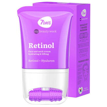 Crema Faciala si Gat 7DAYS My Beauty Week Anti-Age Retinol Massager 80ml