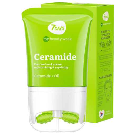Crema Faciala si Gat 7DAYS My Beauty Week Repair Ceramide Massager 80ml