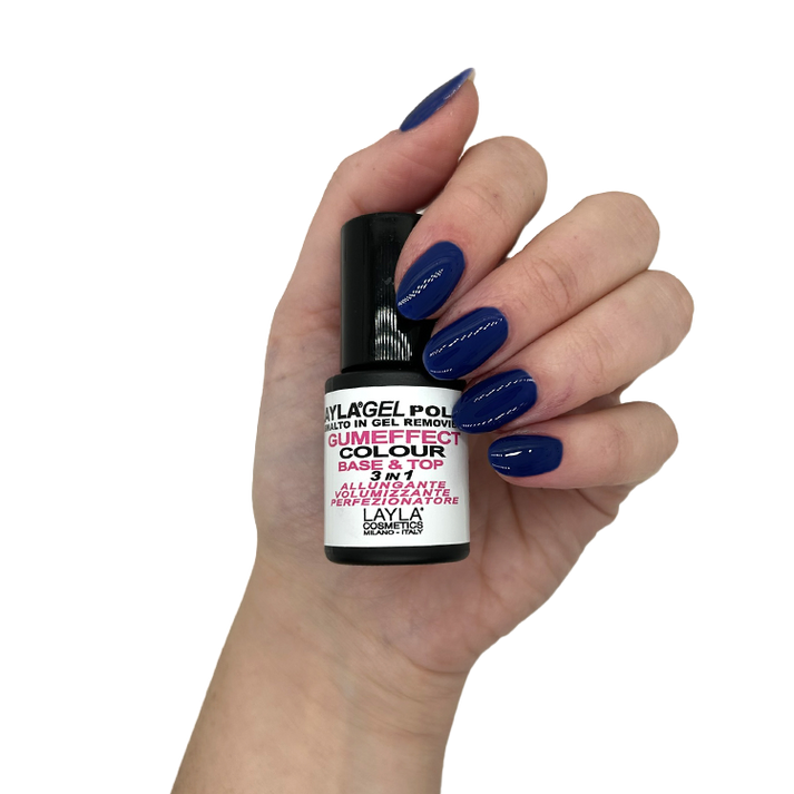 Layla Cosmetics Gumeffect Colour N.20 Tropicana - Oja Semipermanenta Rubber