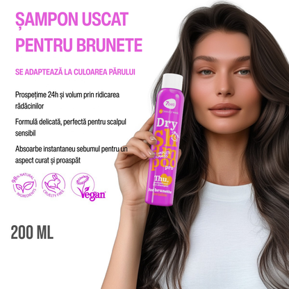 Sampon Uscat 7DAYS My Beauty Week Brunette Invisible 200ml
