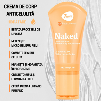 Crema Anti-Celulita 7DAYS My Beauty Week Naked Contouring Algae 130ml