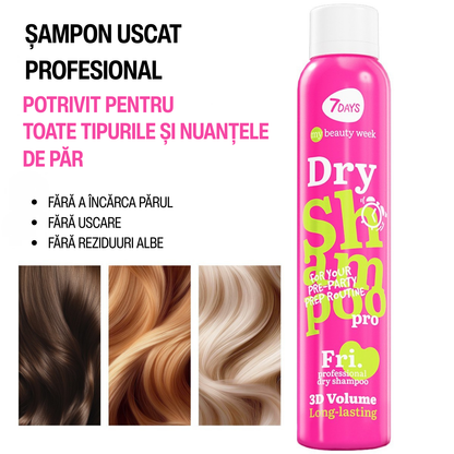 Sampon Uscat 7Days Long-Lasting Formula 3D Volume 200ml