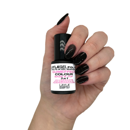Layla Cosmetics Gumeffect Colour N.22 My Reputation - Oja Semipermanenta Rubber
