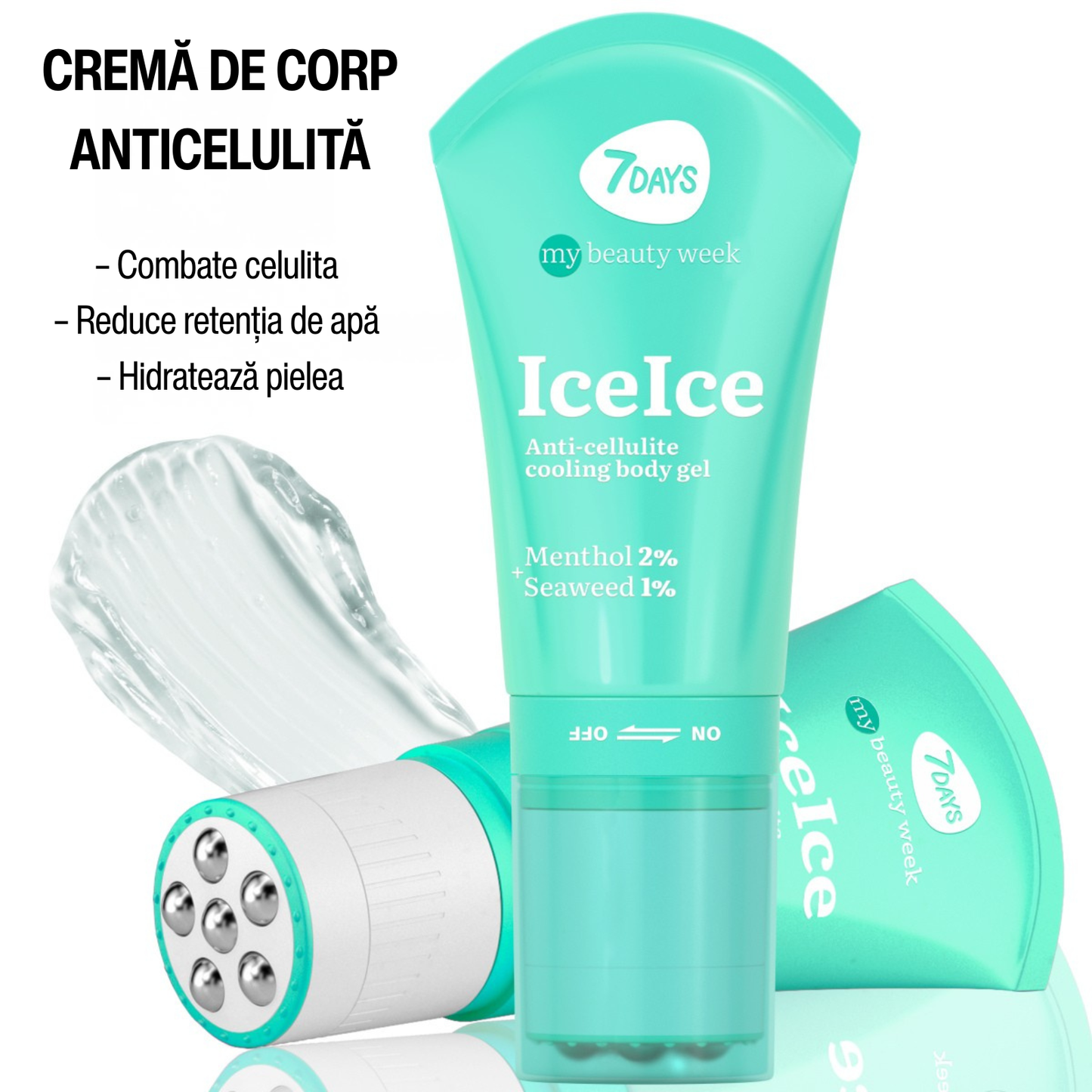 Crema Anti-Celulita 7DAYS My Beauty Week IceIce Cooling Body Gel 130ml