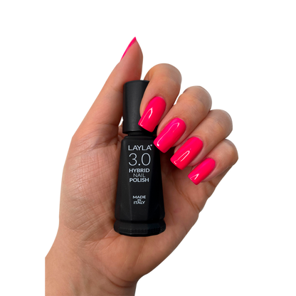 Layla Cosmetics 3.0 Hybrid Nail Polish N.24 Intrepid - Lac de Unghii Clasic