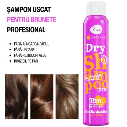 Sampon Uscat 7DAYS My Beauty Week Brunette Invisible 200ml