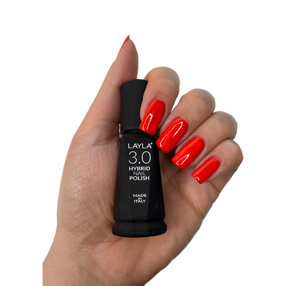 Layla Cosmetics 3.0 Hybrid Nail Polish N.25 Hybridiva - Lac de Unghii Clasic